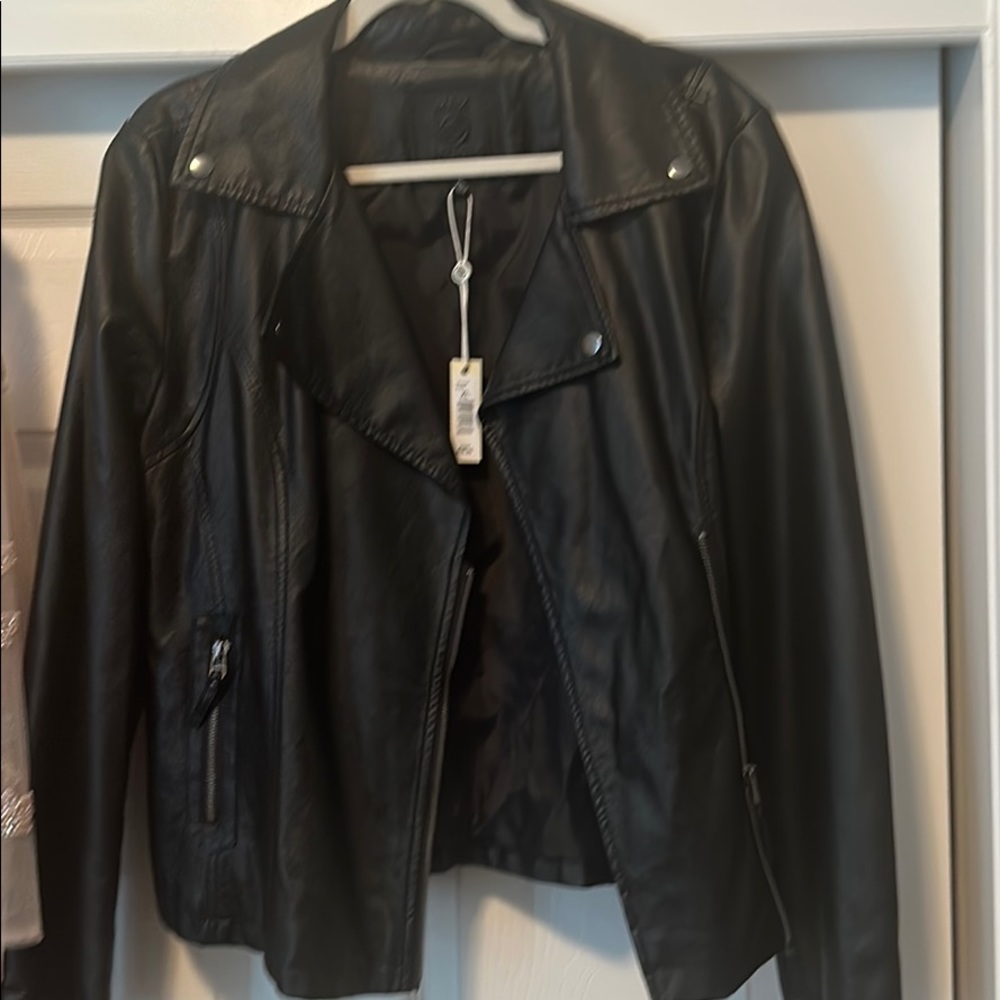 black jacket